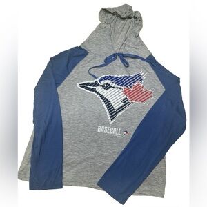 2 for $20 Toronto Blue jays light pullover blue size large L